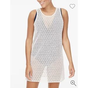 J Crew Crochet Beach Dress in Ivory Size XS